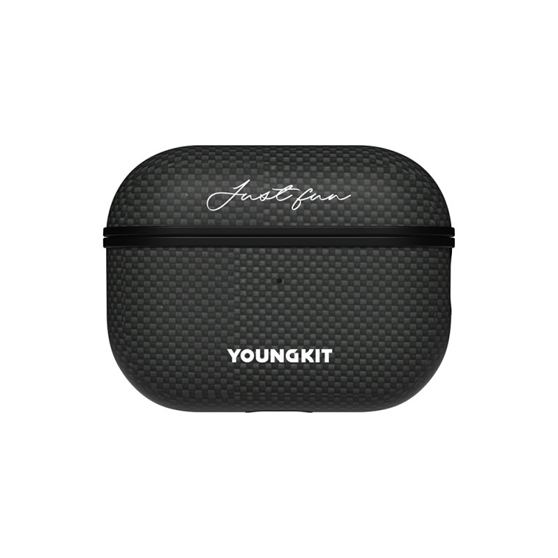 Apple Airpods Pro Kılıf M-safe Şarj Özellikli Aramid Fiber Youngkit 1500D Extreme Wing Serisi Kapak - 3