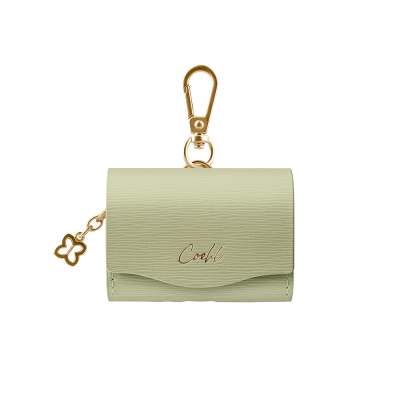 Apple Airpods Pro Kılıf PU Deri Çanta Tasarımlı Coehl Mirelle Serisi Kapak - Coehl