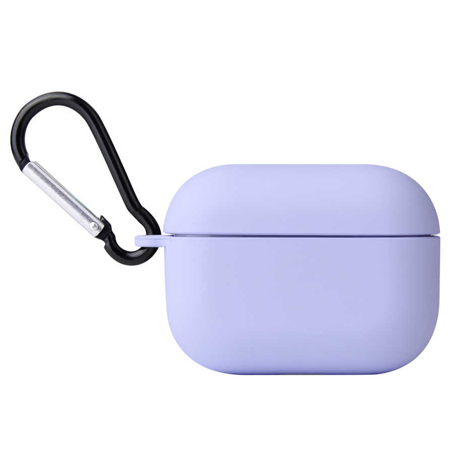 Apple Airpods Pro Kılıf Zore Airbag 11 Silikon - Mor
