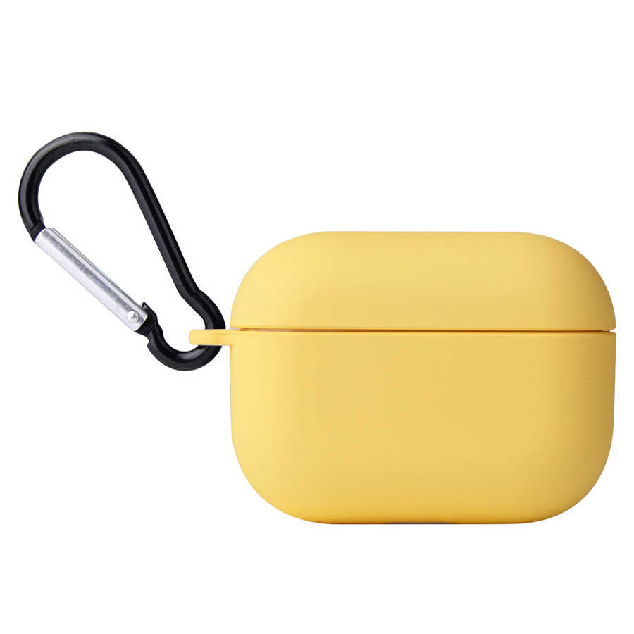 Apple Airpods Pro Kılıf Zore Airbag 11 Silikon - Sarı