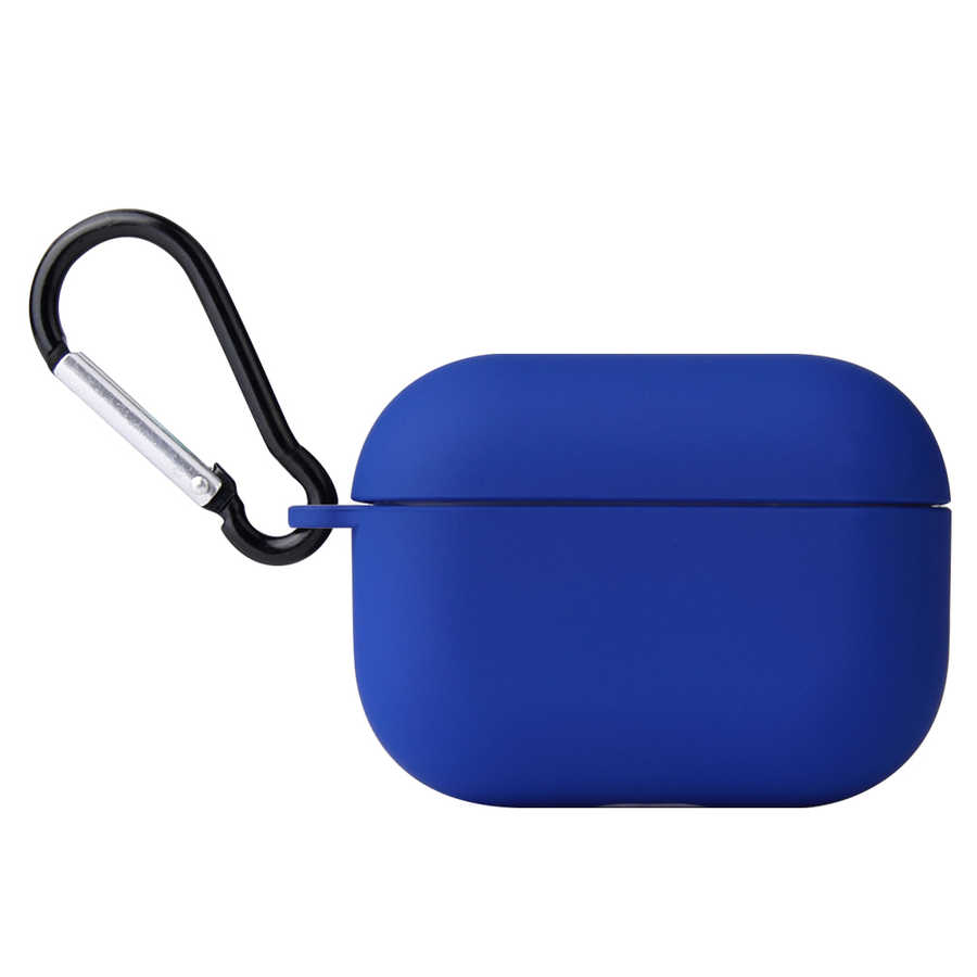 Apple Airpods Pro Kılıf Zore Airbag 11 Silikon - Saks Mavi