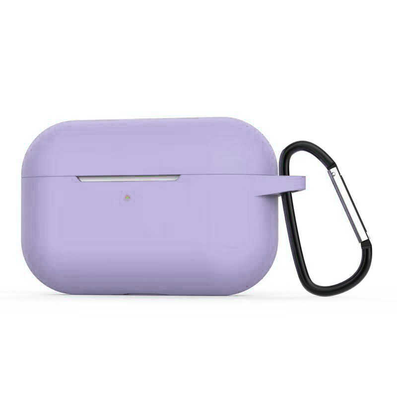 Apple Airpods Pro Kılıf Zore Airbag Silikon - Mor