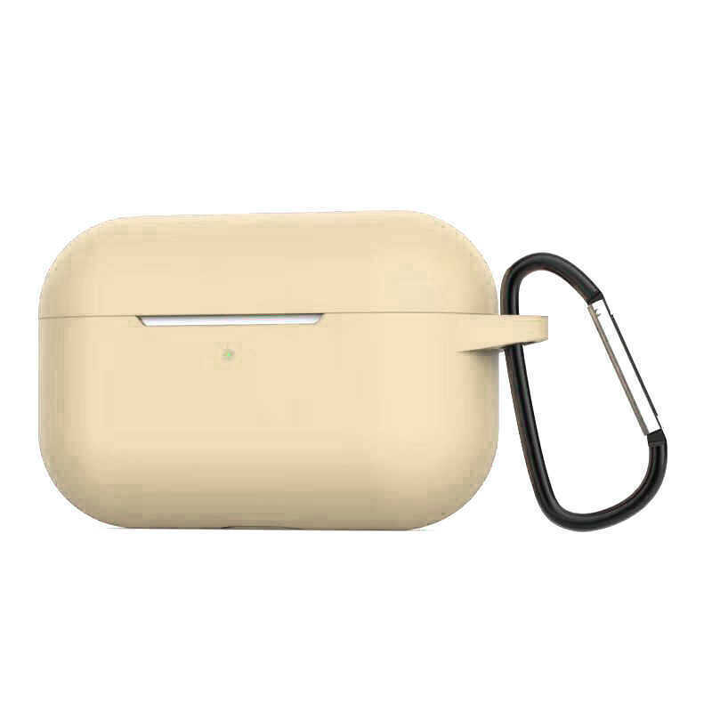 Apple Airpods Pro Kılıf Zore Airbag Silikon - Gold