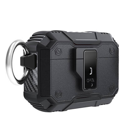 Apple Airpods Pro Zore Airbag 35 Darbelere Karşı Dayanıklı Düğmeli Kılıf - Zore