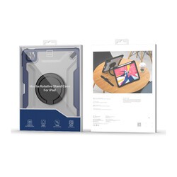 Apple iPad 10.2 2021 (9.Generation) Wiwu Mecha Rotative Stand Tablet Case - 14