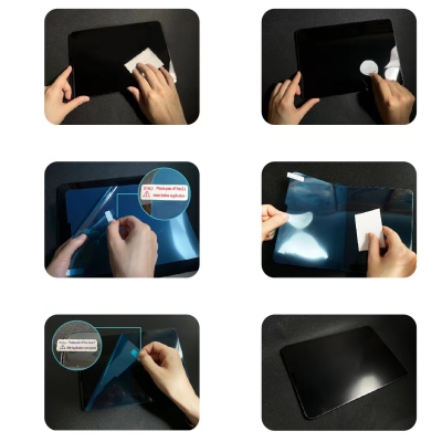 Apple iPad 10.2 2021 (9.Nesil) Kağıt Hisli Mat Davin Paper Like Tablet Ekran Koruyucu - Thumbnail