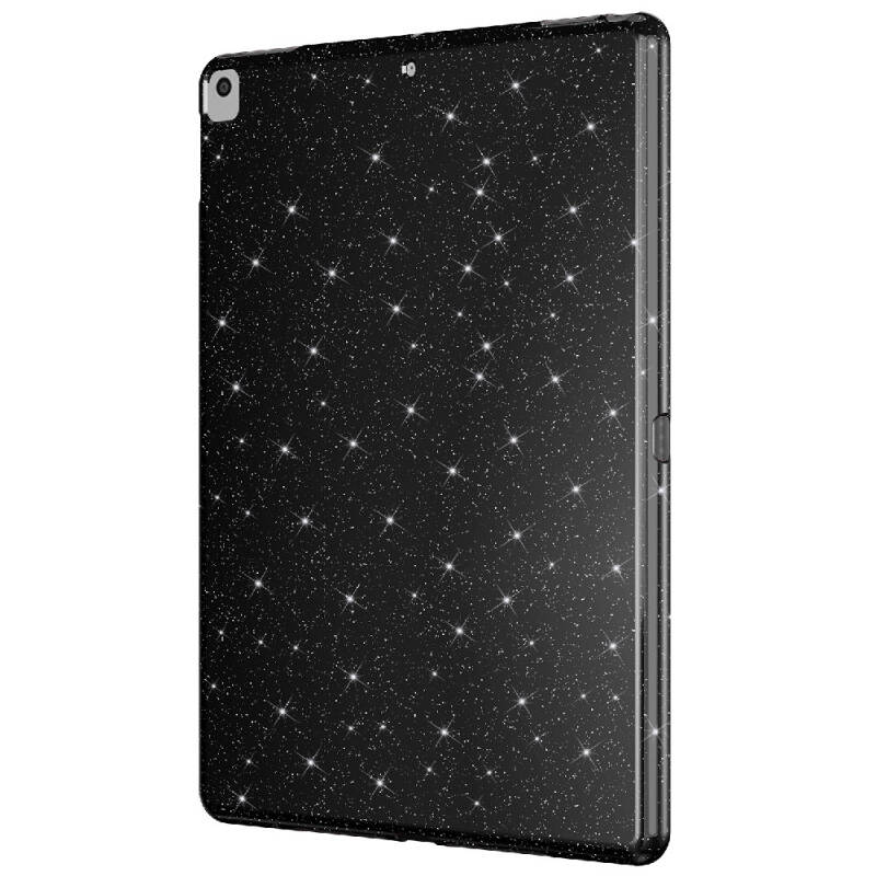 Apple iPad 10.2 2021 (9.Nesil) Simli Parlak Görünümlü Zore Tablet Koton Kılıf - 15