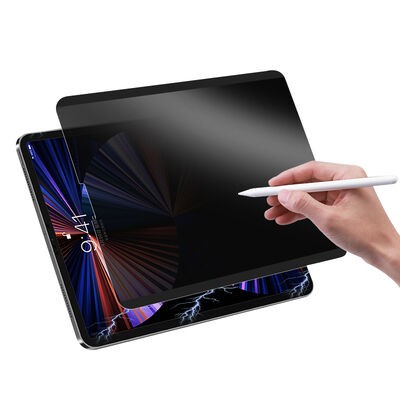 Apple iPad 10.2 2021 (9.Nesil) ​Wiwu iPrivacy Magnetic Paper Like Ghost Screen Protector - 5