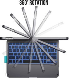 Apple iPad 10.2 2021 (9.Generation) Wiwu Waltz Wireless Rotatable Keyboard - 6