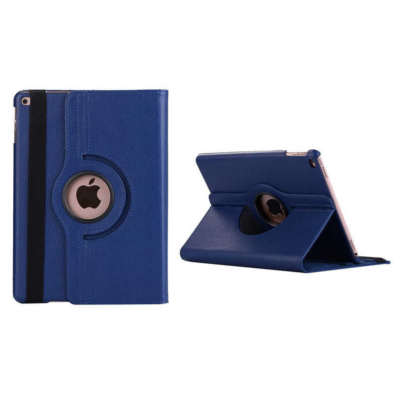 Apple iPad 10.2 2021 (9.Nesil) Zore Dönebilen Standlı Kılıf - Lacivert