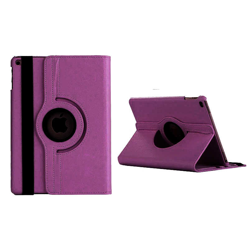 Apple iPad 10.2 2021 (9.Nesil) Zore Dönebilen Standlı Kılıf - Mor