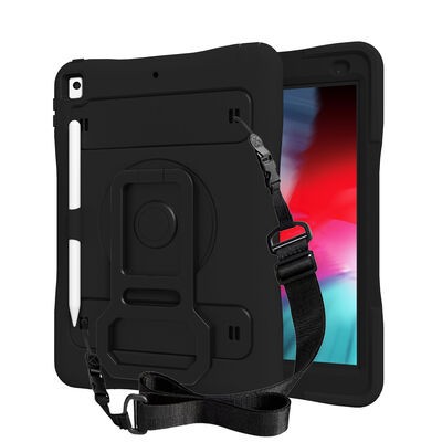 Apple iPad 10.2 2021 (9.Generation) Zore New Generation with Pen Compartment Defender Tablet Silicon - 1