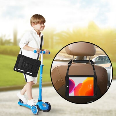 Apple iPad 10.2 2021 (9.Generation) Zore New Generation with Pen Compartment Defender Tablet Silicon - 6
