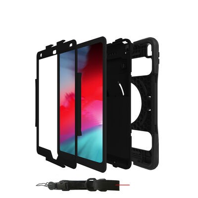 Apple iPad 10.2 2021 (9.Nesil) Zore Yeni Nesil Kalem Bölmeli Defender Tablet Silikon - 4