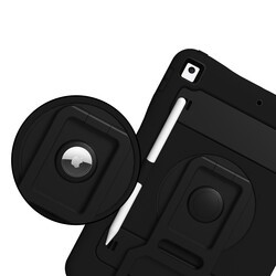 Apple iPad 10.2 2021 (9.Nesil) Zore Yeni Nesil Kalem Bölmeli Defender Tablet Silikon - 3