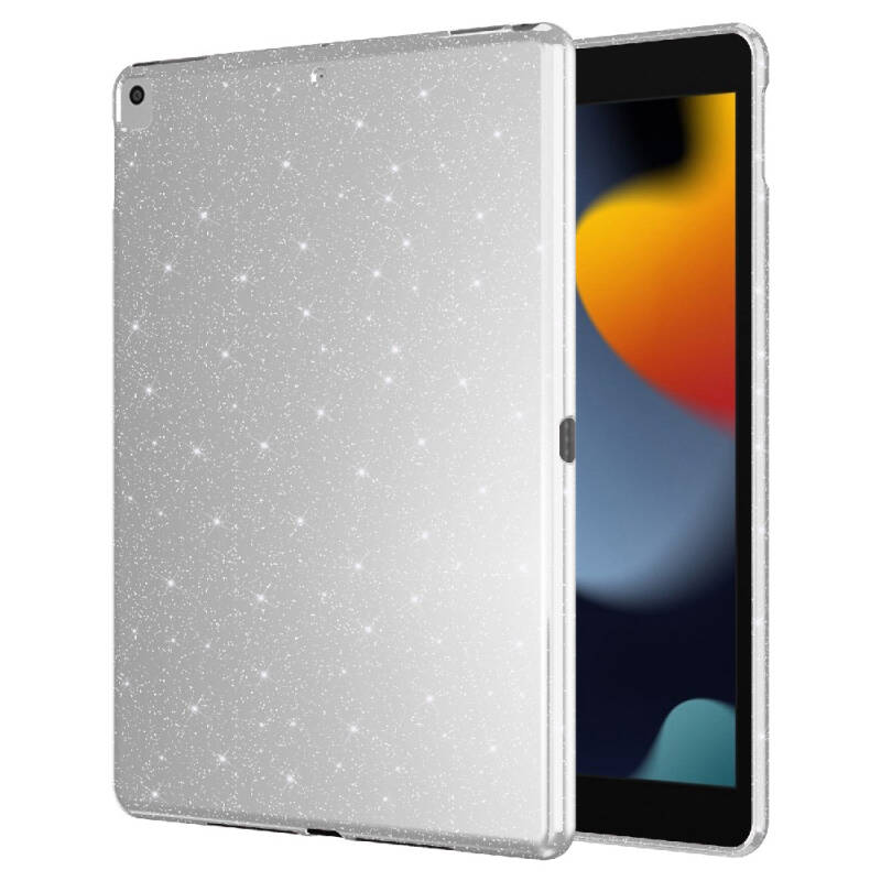 Apple iPad 10.2 2021 (9th Generation) Glitter Shiny Appearance Zore Tablet Koton Case - 3