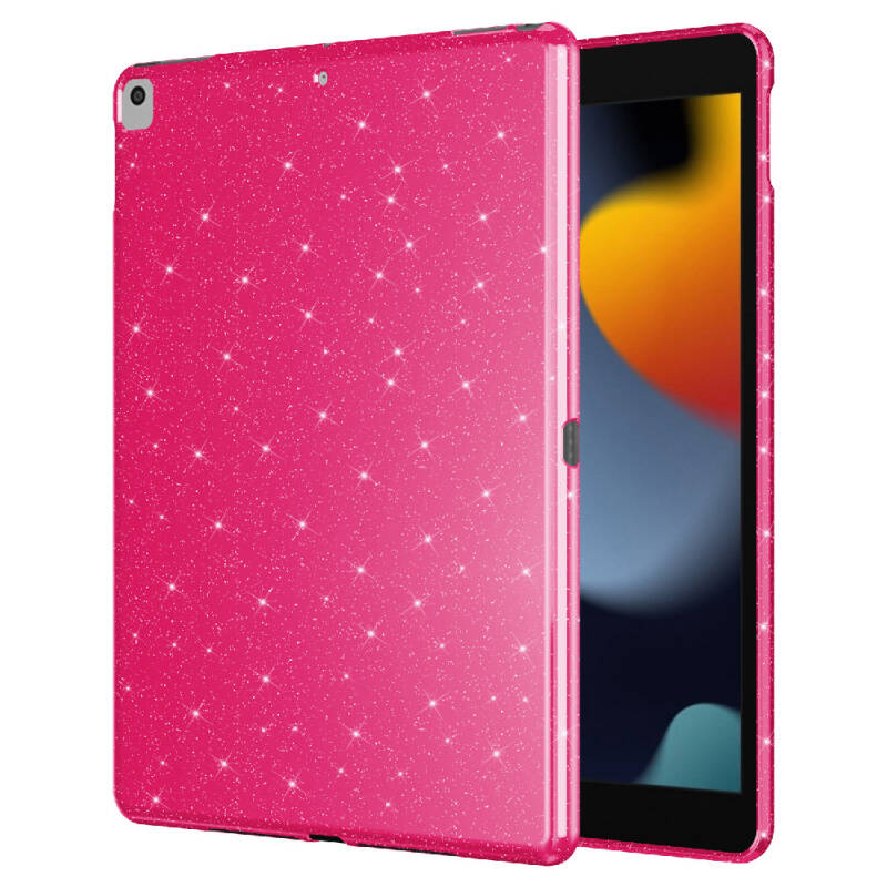 Apple iPad 10.2 2021 (9th Generation) Glitter Shiny Appearance Zore Tablet Koton Case - 9