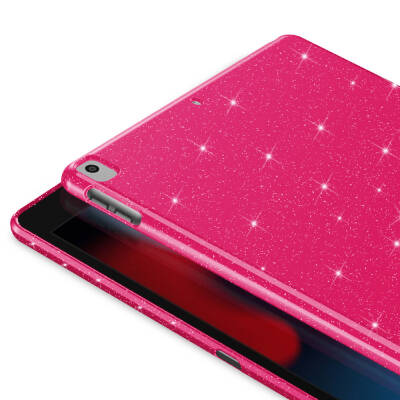 Apple iPad 10.2 2021 (9th Generation) Glitter Shiny Appearance Zore Tablet Koton Case - 10