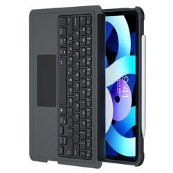 Apple iPad 10.2 (8.Nesil) Benks Multifunctional Kablosuz Klavyeli Kılıf - Benks