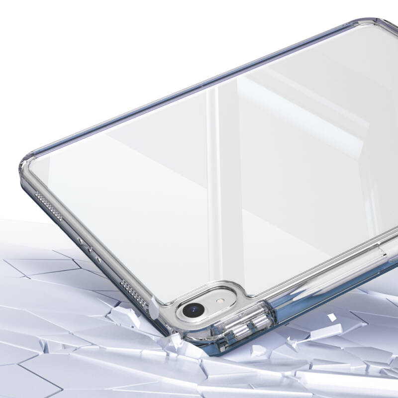 ​Apple iPad 10.9 2022 (10.Nesil) Kılıf Magnetik Ayrılabilen Airbagli Zore Sliding Tablet Kılıfı - 17