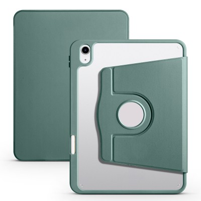 Apple iPad 10.9 2022 (10.Nesil) Kılıf Zore Termik Kalem Bölmeli Dönebilen Standlı Kılıf - 2