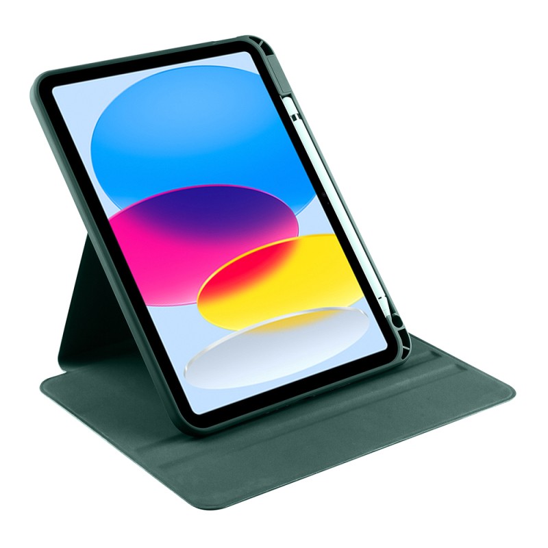 Apple iPad 10.9 2022 (10.Nesil) Kılıf Zore Termik Kalem Bölmeli Dönebilen Standlı Kılıf - 12