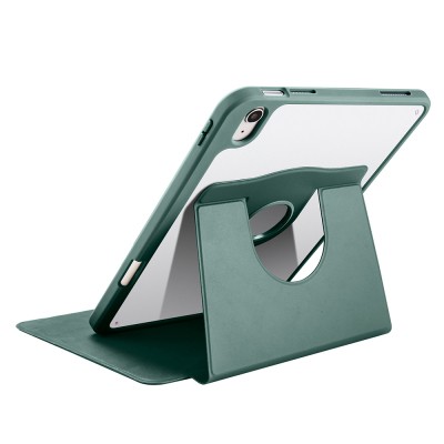 Apple iPad 10.9 2022 (10.Nesil) Kılıf Zore Termik Kalem Bölmeli Dönebilen Standlı Kılıf - 15
