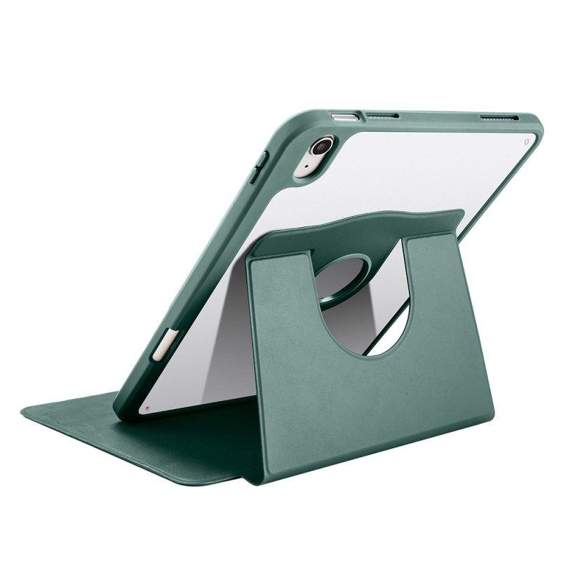 Apple iPad 10.9 2022 (10.Nesil) Kılıf Zore Termik Kalem Bölmeli Dönebilen Standlı Kılıf - 15