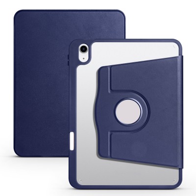 Apple iPad 10.9 2022 (10.Nesil) Kılıf Zore Termik Kalem Bölmeli Dönebilen Standlı Kılıf - 3