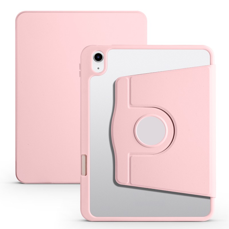 Apple iPad 10.9 2022 (10.Nesil) Kılıf Zore Termik Kalem Bölmeli Dönebilen Standlı Kılıf - 5