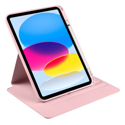 Apple iPad 10.9 2022 (10.Nesil) Kılıf Zore Termik Kalem Bölmeli Dönebilen Standlı Kılıf - 30