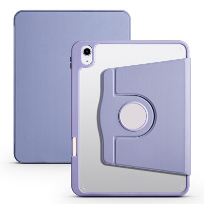 Apple iPad 10.9 2022 (10.Nesil) Kılıf Zore Termik Kalem Bölmeli Dönebilen Standlı Kılıf - 6
