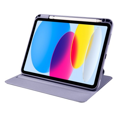 Apple iPad 10.9 2022 (10.Nesil) Kılıf Zore Termik Kalem Bölmeli Dönebilen Standlı Kılıf - 35