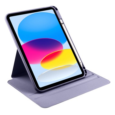 Apple iPad 10.9 2022 (10.Nesil) Kılıf Zore Termik Kalem Bölmeli Dönebilen Standlı Kılıf - 36
