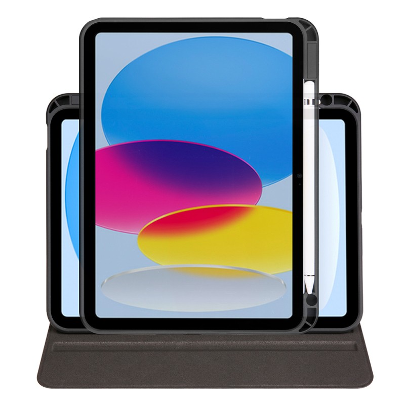 Apple iPad 10.9 2022 (10.Nesil) Kılıf Zore Termik Kalem Bölmeli Dönebilen Standlı Kılıf - 50