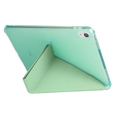 Apple iPad 10.9 2022 (10.Nesil) Kılıf Zore Tri Folding Kalem Bölmeli Standlı Kılıf - 25