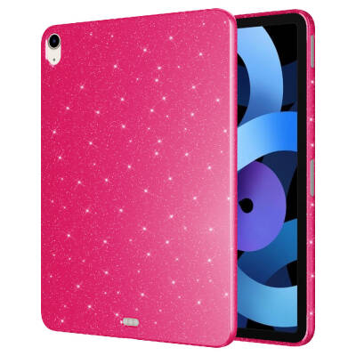 Apple iPad 10.9 2022 (10.Nesil) Simli Parlak Görünümlü Zore Tablet Koton Kılıf - 7