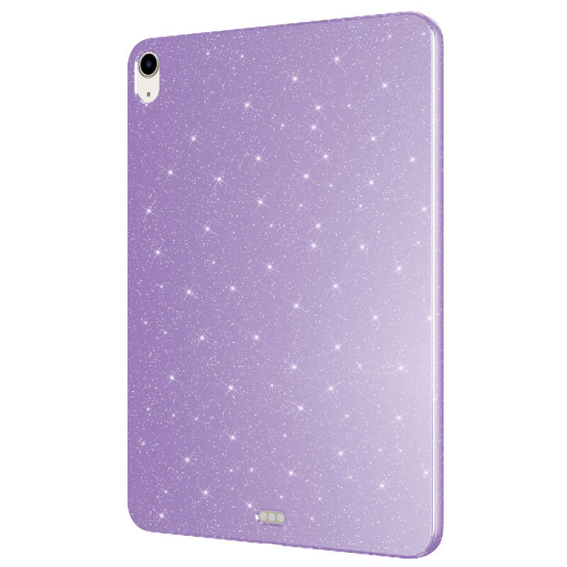 Apple iPad 10.9 2022 (10.Nesil) Simli Parlak Görünümlü Zore Tablet Koton Kılıf - 18
