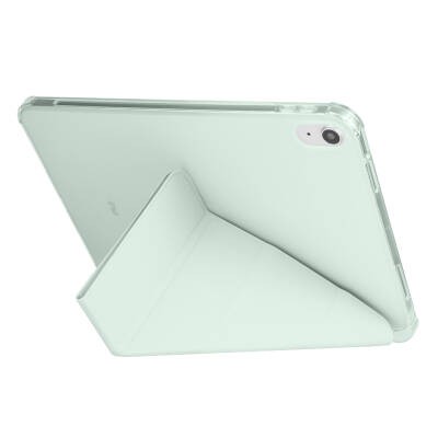 Apple iPad 10.9 2022 (10th Generation) Case Zore Tri Folding Stand Case with Pen Compartment - 27