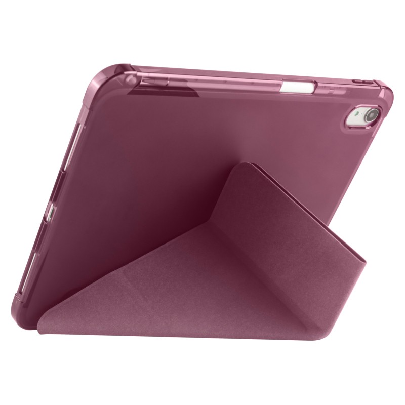 Apple iPad 10.9 2022 (10th Generation) Case Zore Tri Folding Stand Case with Pen Compartment - 4
