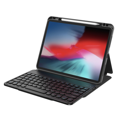 Apple iPad 10.9 2022 (10th Generation) Wiwu Protective Hidden Pen Compartment Keyboard Case - Wiwu
