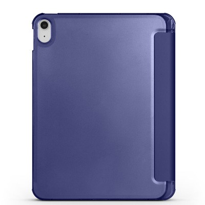 Apple iPad 10.9 2022 (10th Generation) Zore Smart Cover 1-1 Case with Pen Compartment Stand - 18
