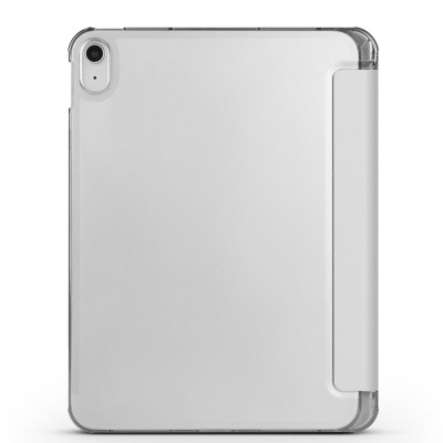 Apple iPad 10.9 2022 (10th Generation) Zore Smart Cover 1-1 Case with Pen Compartment Stand - 15
