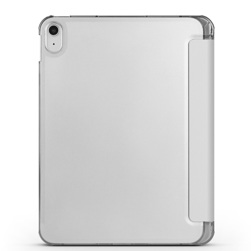 Apple iPad 10.9 2022 (10th Generation) Zore Smart Cover 1-1 Case with Pen Compartment Stand - 15