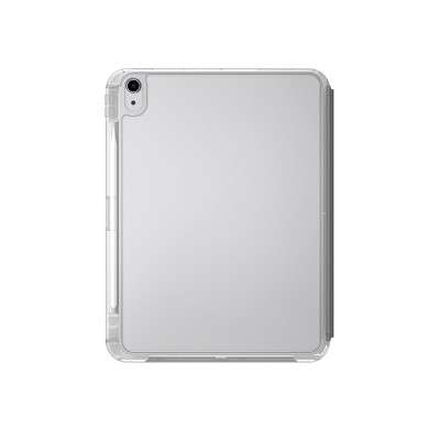 Apple iPad 11.Nesil 2025 Kılıf Skinarma Kalemlikli Arkası Şeffaf Standlı Magnetik Zeta Kılıf - 4