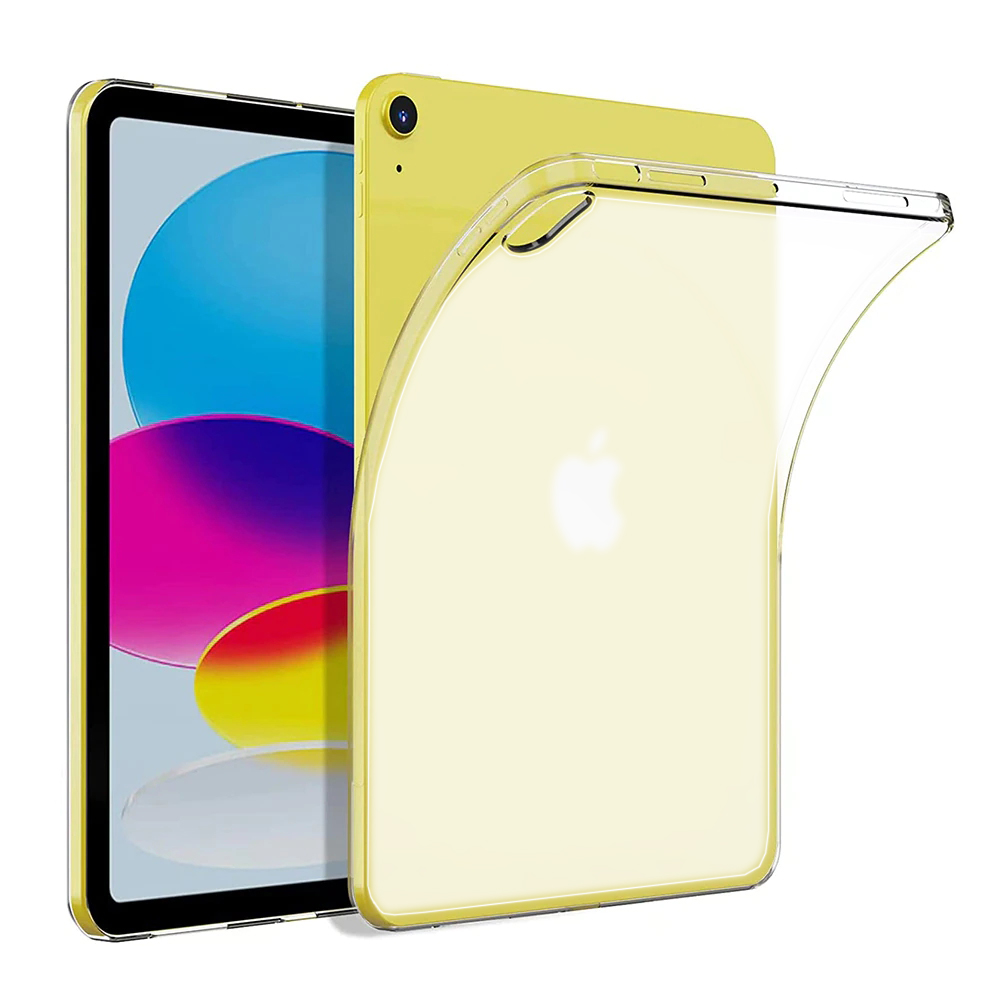 iPad 11.Nesil 2025 Kılıf NXXA Tablet Süper Silikon Kapak - Renksiz