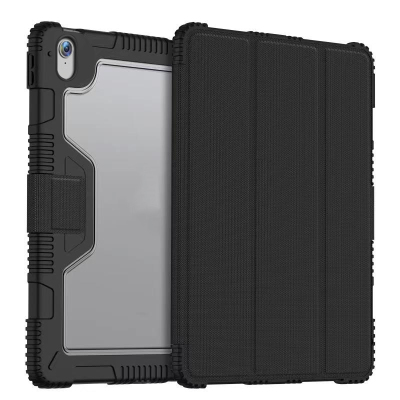 Apple iPad 11.Nesil 2025 Raptic Armor Serisi Airbagli Katlanabilir Standlı Smart Cover Kılıf - Raptic