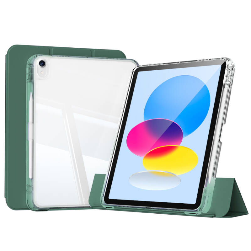 Apple iPad 11th Generation 2025 Case Magnetic Detachable Airbag Zore Sliding Tablet Case - 4