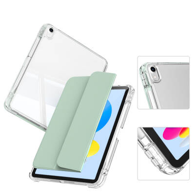 Apple iPad 11th Generation 2025 Case Magnetic Detachable Airbag Zore Sliding Tablet Case - 10