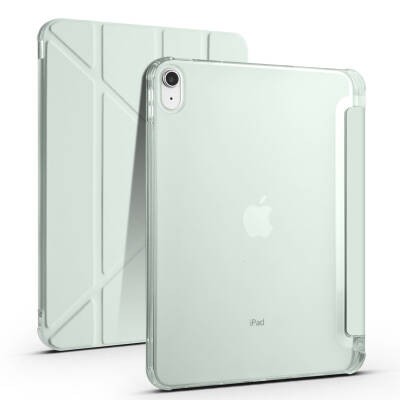 Apple iPad 11th Generation 2025 Case Zore Tri Folding Stand Case with Pencil Compartment - 6